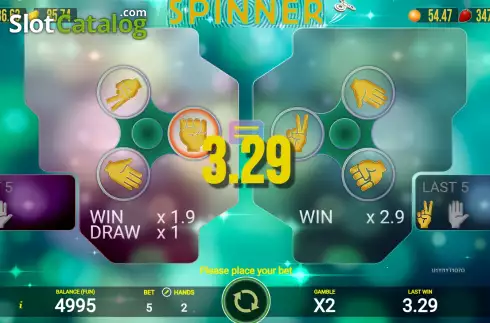 Скрин3. Spinner слот