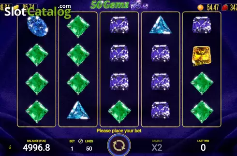 Скрин2. Gems 50 слот