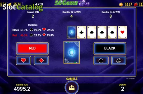 Скрин5. Gems 50 слот
