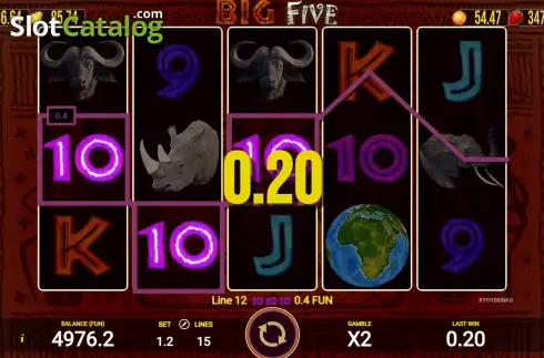 Скрин3. Big Five (AGT Software) слот