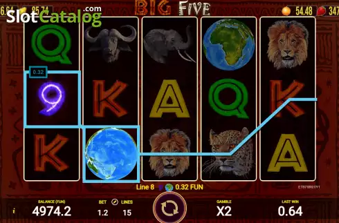 Скрин4. Big Five (AGT Software) слот