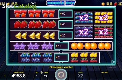 Скрин6. Double Hot (AGT Software) слот
