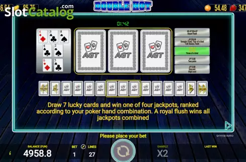 Скрин8. Double Hot (AGT Software) слот