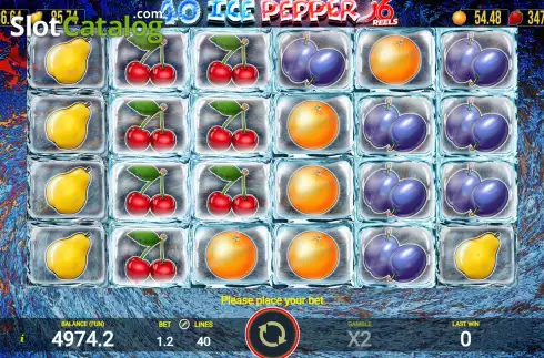 Скрин2. 40 Ice Pepper 6 слот