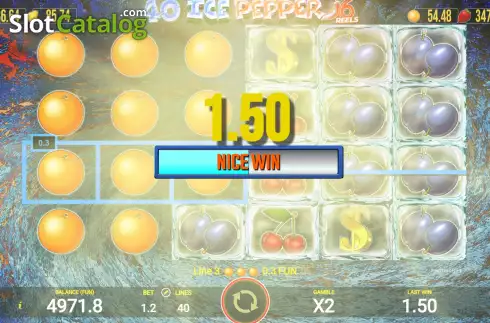 Скрин3. 40 Ice Pepper 6 слот