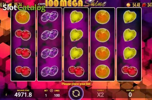 Скрин2. 100 Mega Shine слот