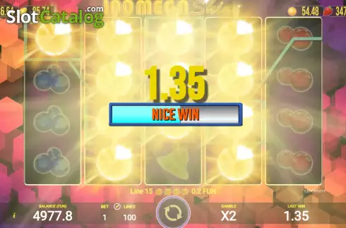 Скрин4. 100 Mega Shine слот