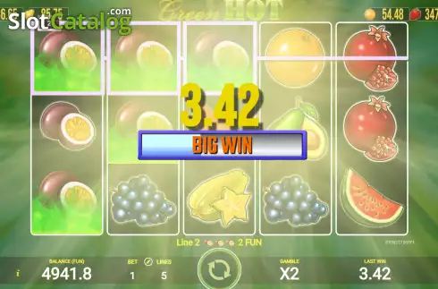 Скрин4. Green Hot слот