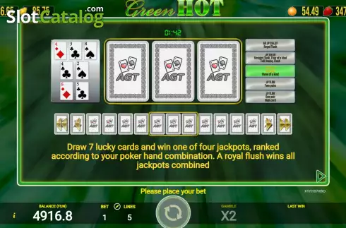 Скрин8. Green Hot слот