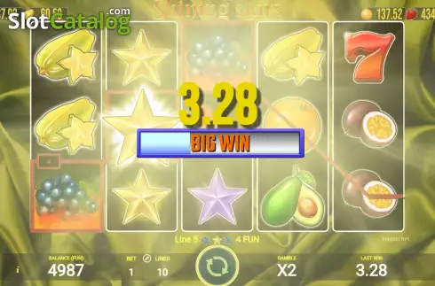 Скрин4. Shining Stars (AGT Software) слот