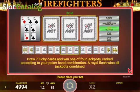 Скрин8. Firefighters (AGT Software) слот