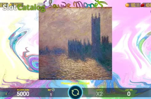 Скрин2. Claude Monet слот