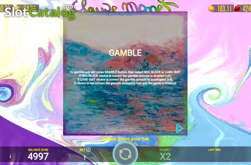 Скрин8. Claude Monet слот
