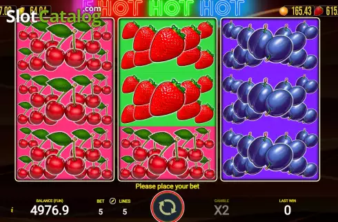 Скрин2. 5 Hot Hot Hot слот