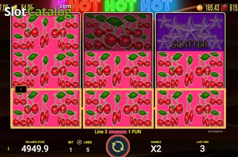 Скрин4. 5 Hot Hot Hot слот