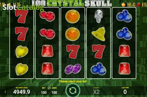 Скрин2. 100 Crystal Skull слот