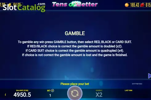 Скрин7. Tens or Better (AGT Software) слот