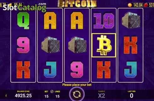 Скрин2. Bitcoin слот