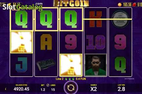 Скрин3. Bitcoin слот