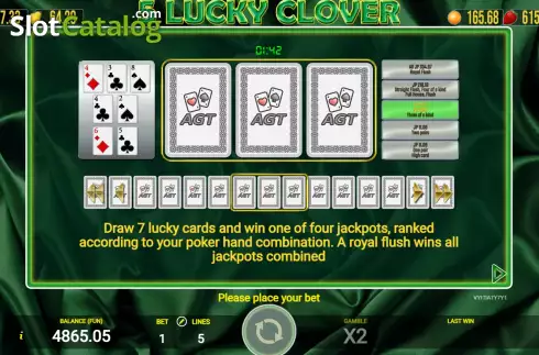 Скрин8. 5 Lucky Clover слот