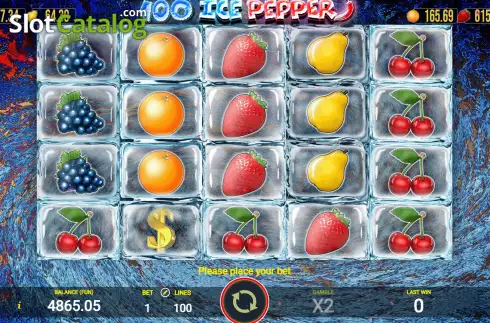 Скрин2. 100 Ice Pepper слот