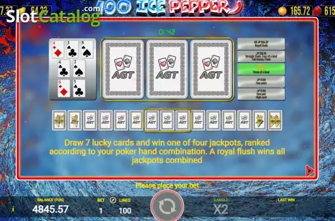 Скрин8. 100 Ice Pepper слот