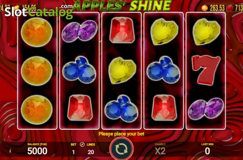 Скрин2. Apples' Shine слот