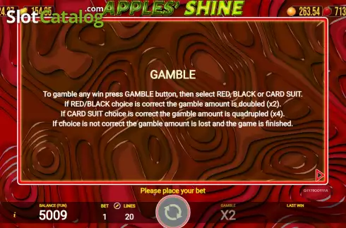 Скрин7. Apples' Shine слот
