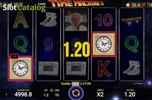 Скрин3. Time Machine II слот