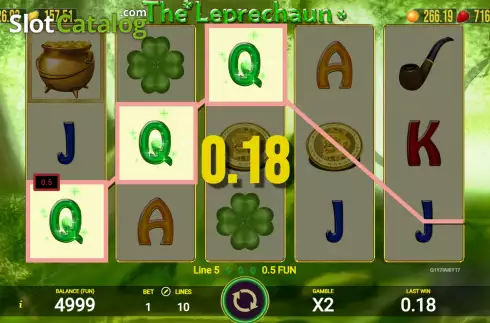 Скрин3. The Leprechaun слот