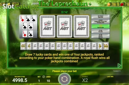 Скрин8. The Leprechaun слот