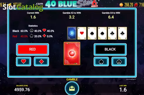 Скрин5. 40 Blue Star 6 Reels слот