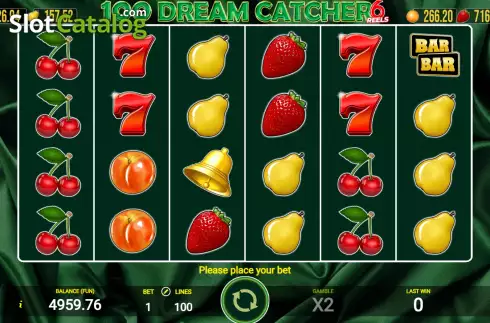 Скрин2. 100 Dream Catcher 6 Reels слот
