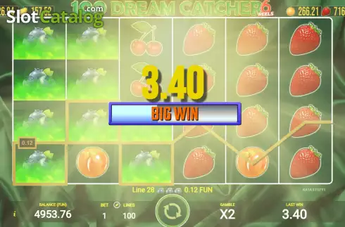 Скрин4. 100 Dream Catcher 6 Reels слот
