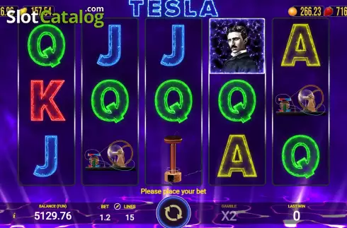 Скрин2. Tesla (AGT Software) слот