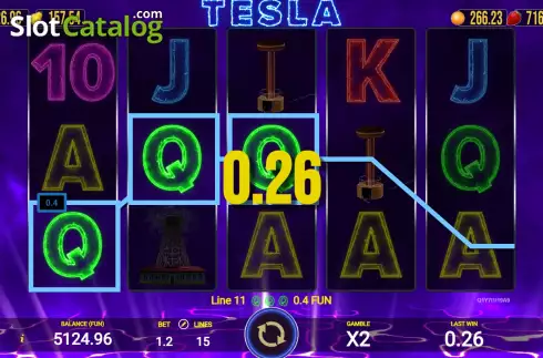 Скрин4. Tesla (AGT Software) слот