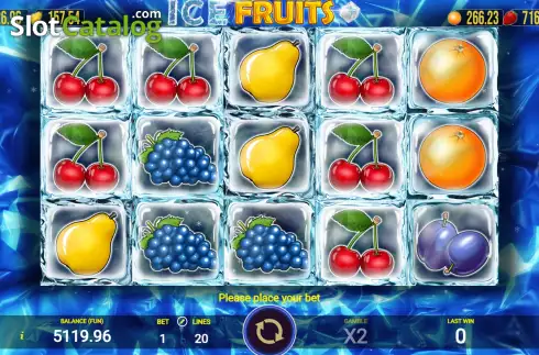 Скрин2. Ice Fruits (AGT Software) слот