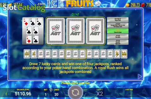 Скрин8. Ice Fruits (AGT Software) слот