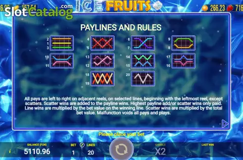 Скрин9. Ice Fruits (AGT Software) слот