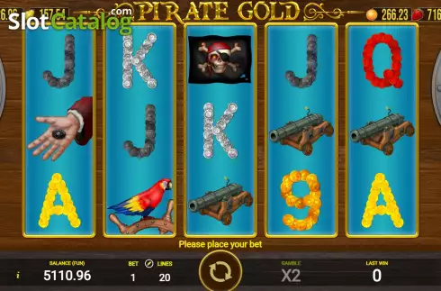 Скрин2. Pirate Gold (AGT Software) слот