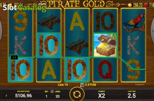 Скрин4. Pirate Gold (AGT Software) слот