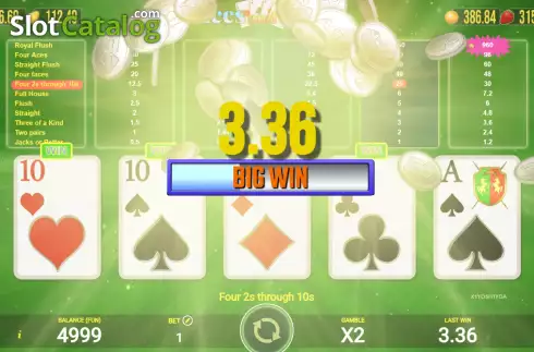 Скрин4. Aces And Faces (AGT Software) слот
