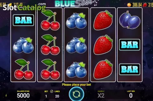 Скрин2. Blue Star (AGT Software) слот