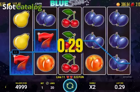 Скрин3. Blue Star (AGT Software) слот