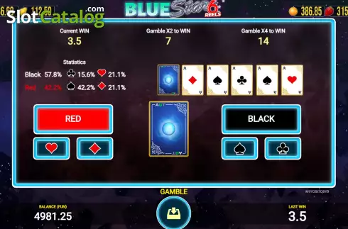 Скрин5. Blue Star 6 Reels слот