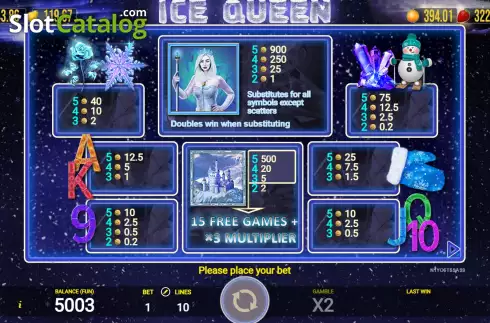 Скрин6. Ice Queen (AGT Software) слот