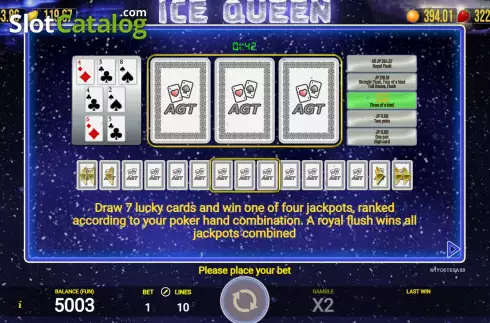 Скрин8. Ice Queen (AGT Software) слот