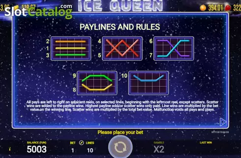 Скрин9. Ice Queen (AGT Software) слот