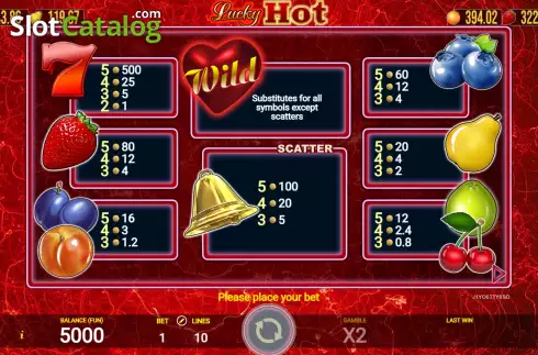 Скрин6. Lucky Hot (AGT Software) слот