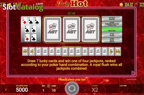 Скрин8. Lucky Hot (AGT Software) слот